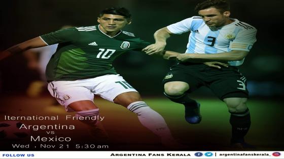 مباراة الأرجنتين والمكسيك