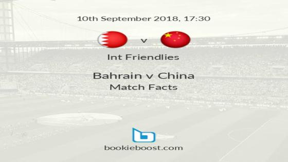 مباراة البحرين والصين