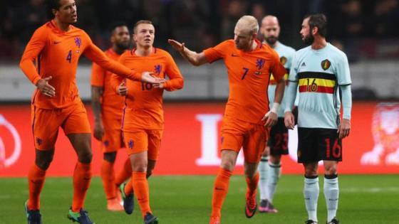 مباراة بلجيكا وهولندا