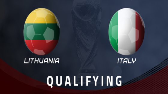 موعد مباراة ايطاليا وليتوانيا في تصفيات كاس العالم والقنوات الناقلة والمعلق