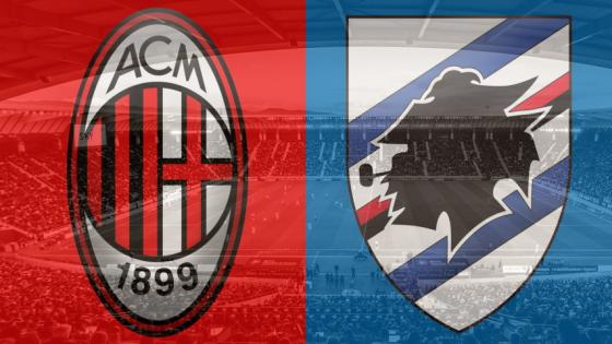 موعد مباراة ميلان وسامبدوريا في الدوري الايطالي والقنوات الناقلة والمعلق